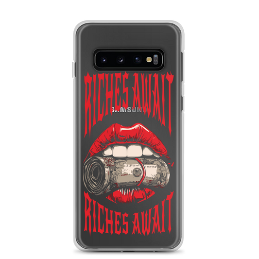 Samsung-Handyhülle Red Lips / Dollar