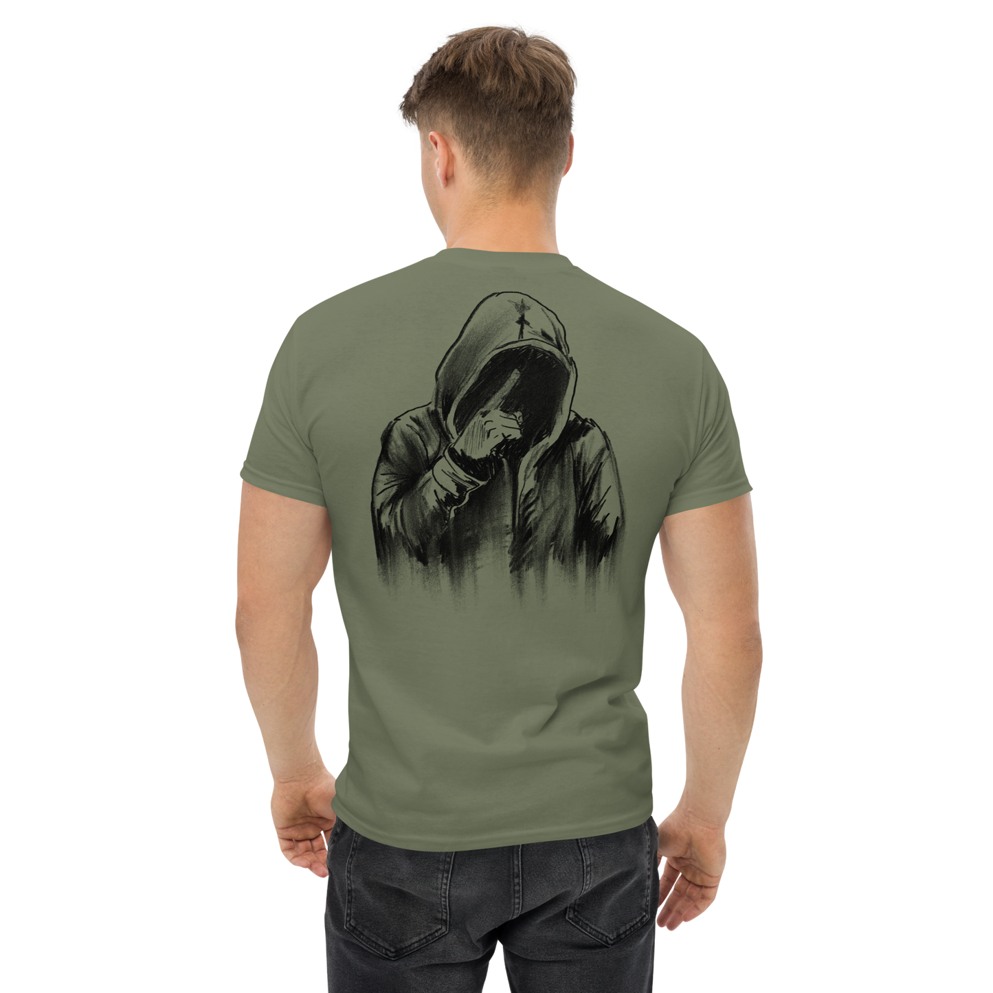 T-Shirt Hooded Man