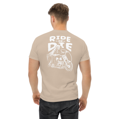 T-Shirt Ride or Die / Skull / Bike