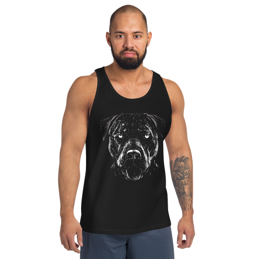 Tank-Top Pitbull / Dog / Hund