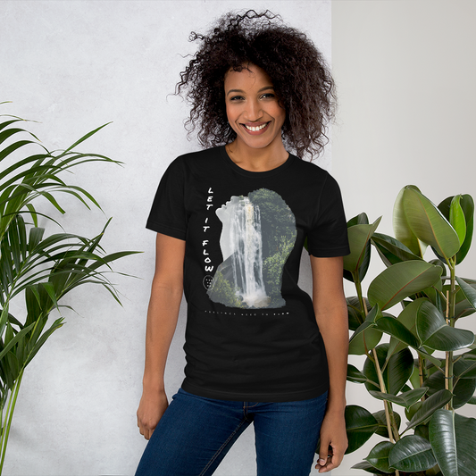 T-Shirt Wasserfall / Frau