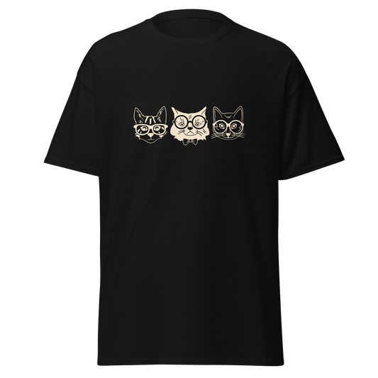 Herren-T-Shirt Cat