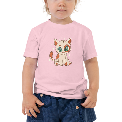 Kurzärmeliges Baby-T-Shirt Cute Baby Cat