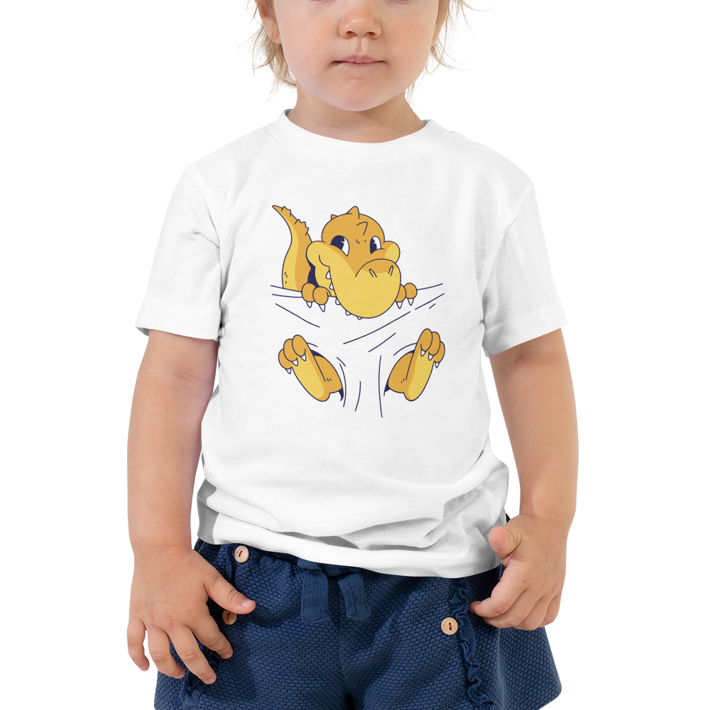 Kurzärmeliges Baby-T-Shirt Baby T-rex