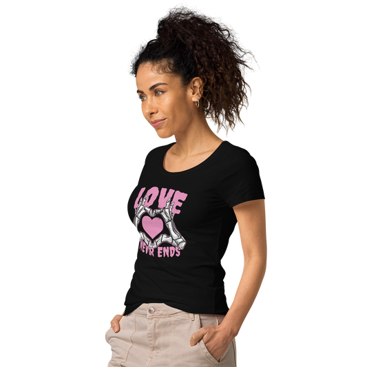 Basic Bio-T-Shirt für Damen Love